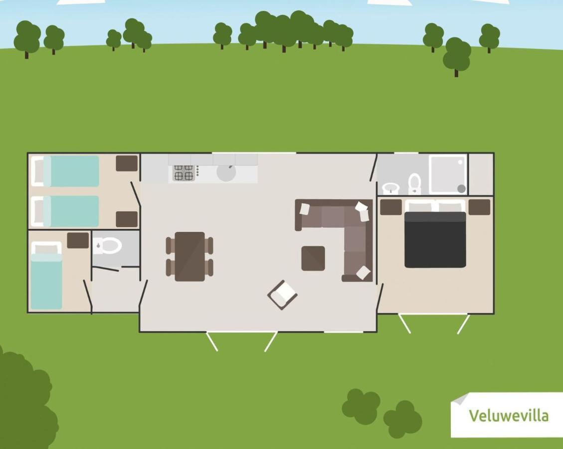 6-Persoons Veluwe Villa Voorthuizen Luaran gambar